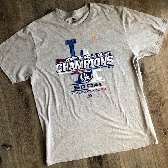 Majestic Other - Los Angeles Dodgers National League Champions T XL